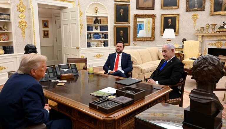 تفاصيل اللقاء الثاني بين ترامب ونتنياهو… غزة في&nbsp;الصدارة