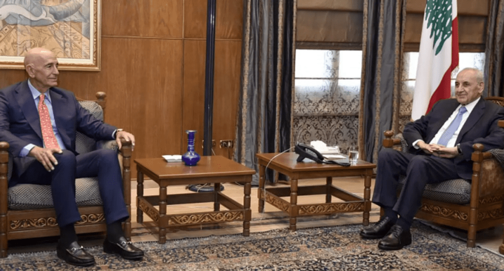 المبعوث الأميركي باراك: نعمل للوصول إلى الاستقرار في&nbsp;لبنان