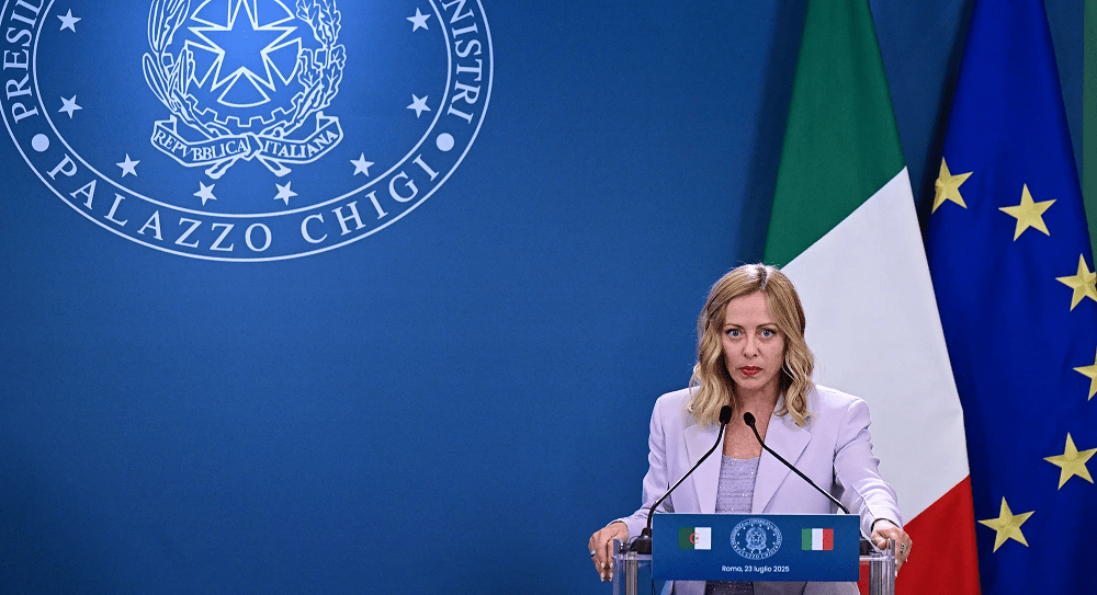 ميلوني: الاعتراف بدولة فلسطين قبل قيامها نتائجه&nbsp;عكسية