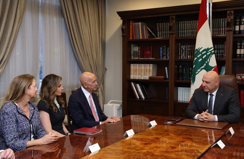 من بيروت… توم باراك يوجه “رسالة” لإسرائيل