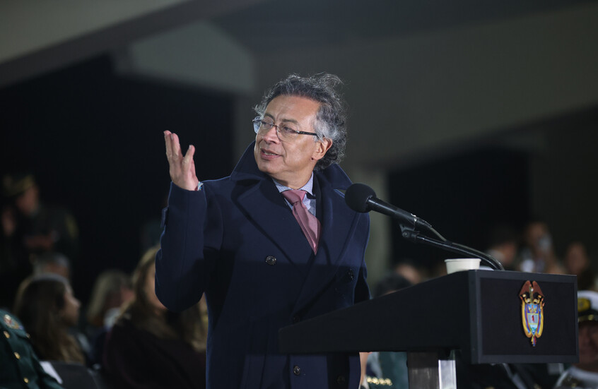 الرئيس الكولومبي: ترامب مصاب&nbsp;بالخرف