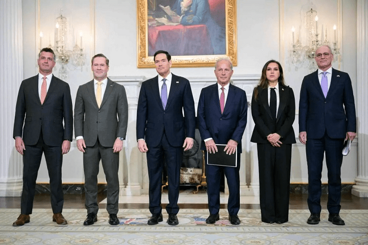 بيان أميركي-إسرائيلي-لبناني: اتفق الأفرقاء على إطلاق مفاوضات مباشرة في زمان ومكان يتم التوافق&nbsp;عليهما